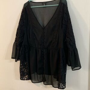 Torrid see-through top
